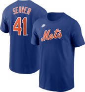 Nike Men's Nike Tom Seaver Royal New York Mets Cooperstown Collection Fuse Name & Number T-Shirt