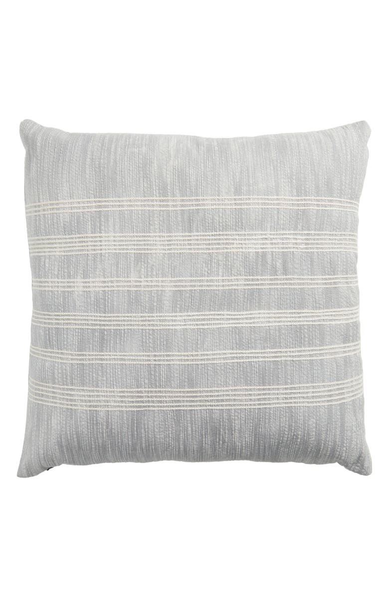 Treasure & Bond Embroidered Stripe Accent Pillow, Main, color, 