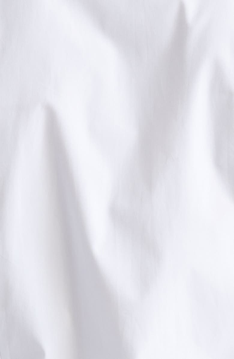 TOM FORD Classic Fit Cotton Poplin Button-Up Shirt, Alternate, color, Waa Optical White
