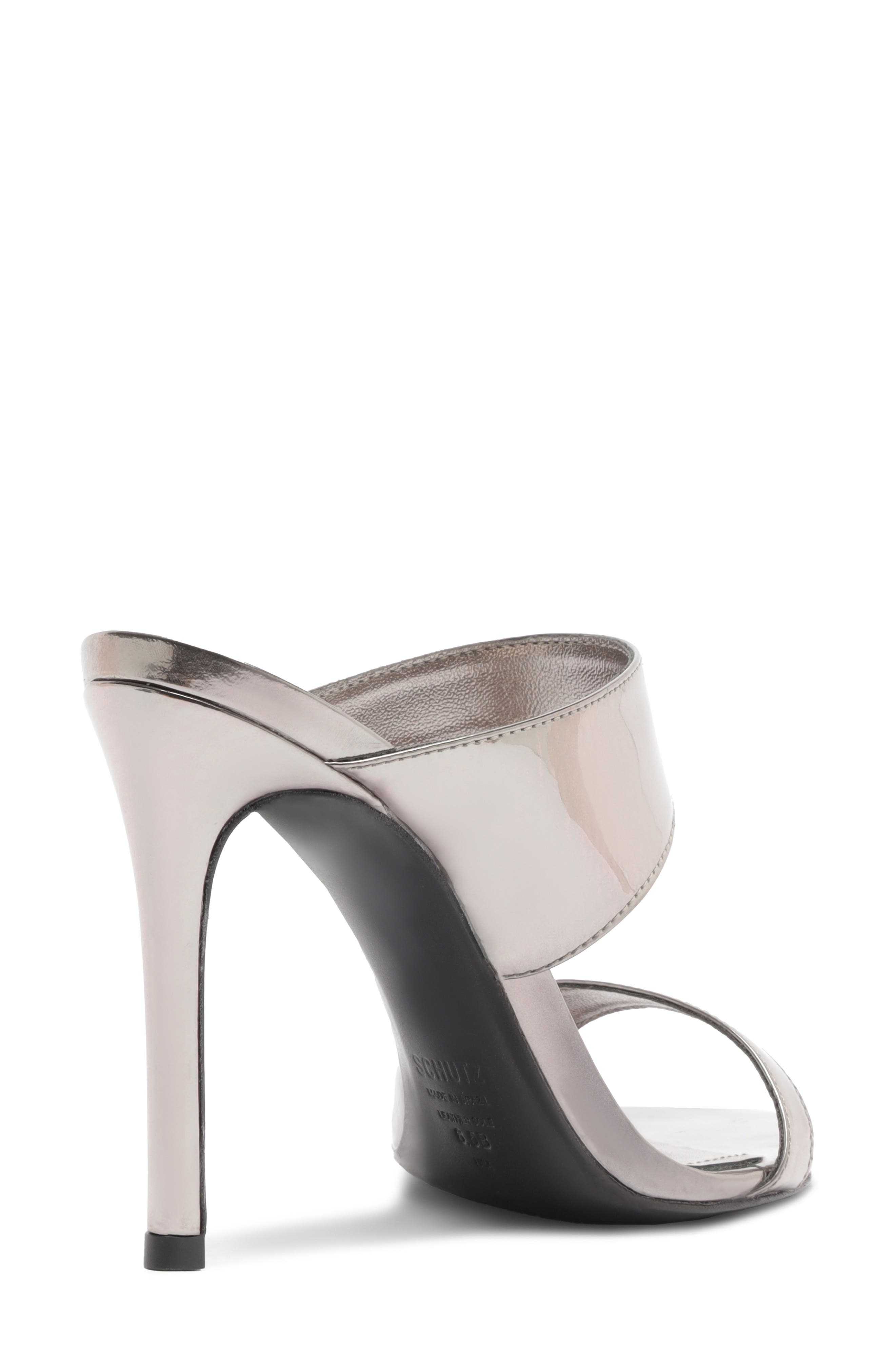 Jaselle Pointed Toe Sandal, Alternate, color, SILVER