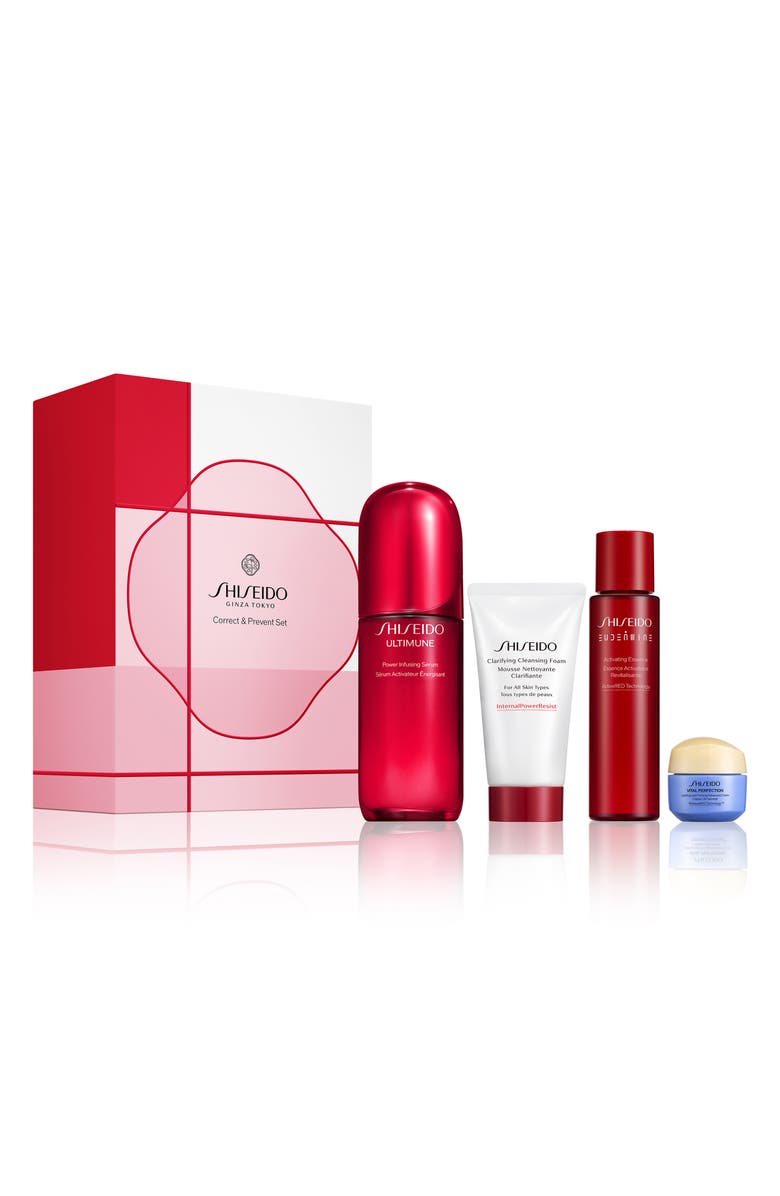 Shiseido Correct & Prevent Skin Care Set (Limited Edition) $266 Value, Main, color,