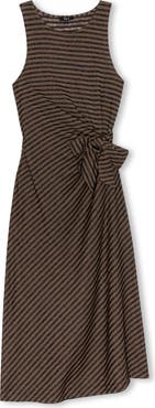 Rails Ricky Tie Waist Sleeveless Knit Midi Dress