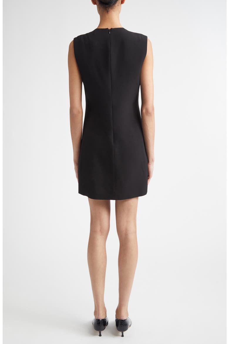 Beck Sleeveless Wool Blend Sheath Dress, Alternate, color, BLACK