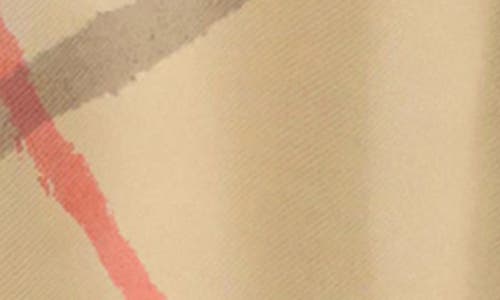 Burberry Watercolor Check Ekd Silk Twill Oblong Scarf In Brown