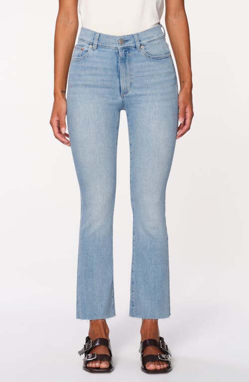 Dl1961 Bridget Instasculpt Raw Hem Ankle Bootcut Jeans In Fountain Dl Airbrushed