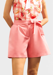ModCloth Blushing Bow Shorts