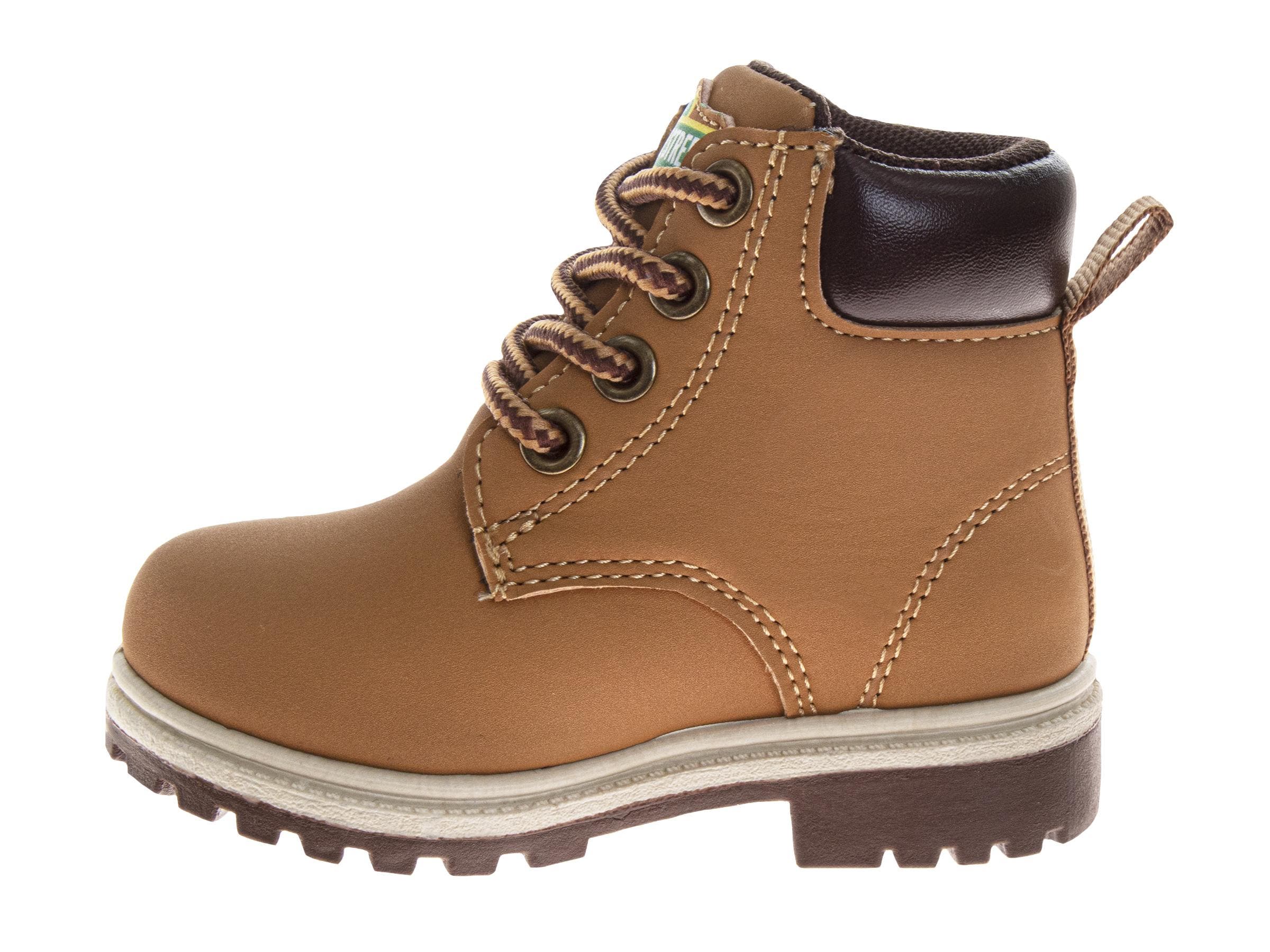 Sesame Street<sup>®</sup> Sesame Street Elmo and Cookie Monster Toddler' Lace Up Boots., Alternate, color, Wheat