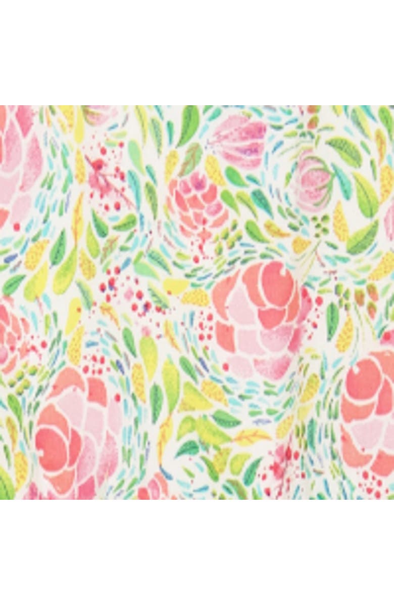 Busy Bees Victoria A Line Shift Dress, Alternate, color, Red Velvet