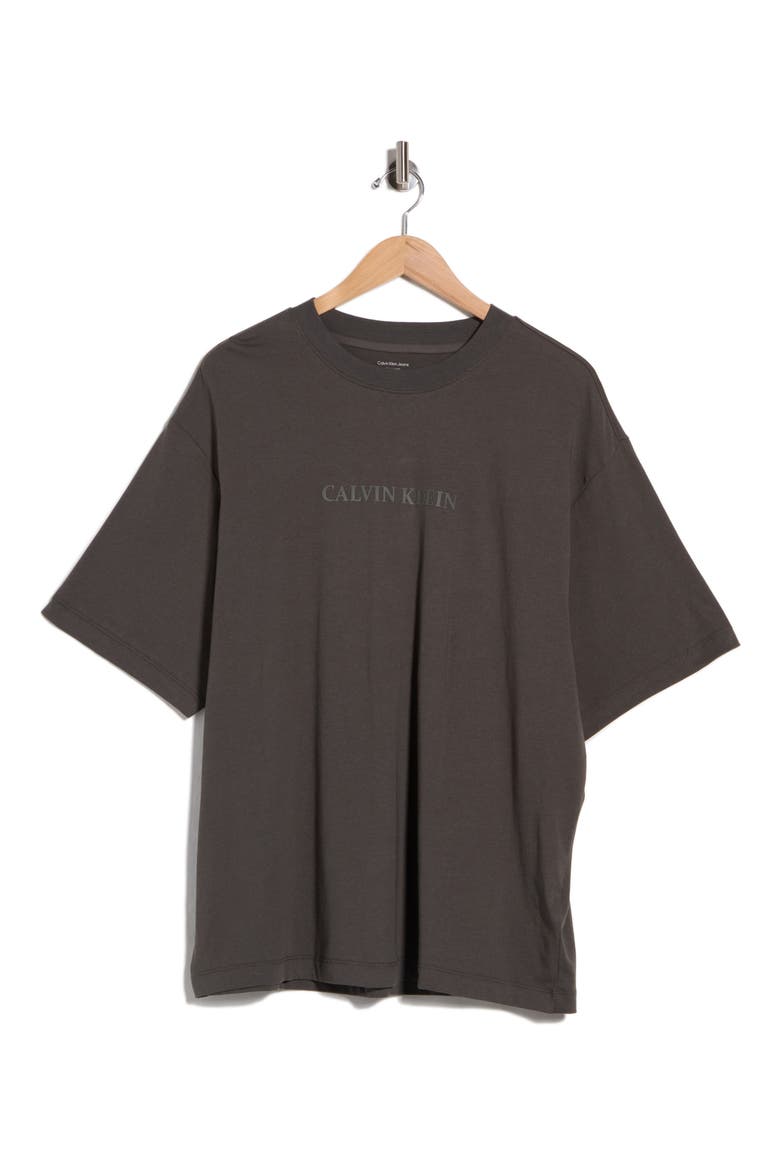 Relaxed Fit Serif Graphic T-Shirt, Alternate, color, BELUGA