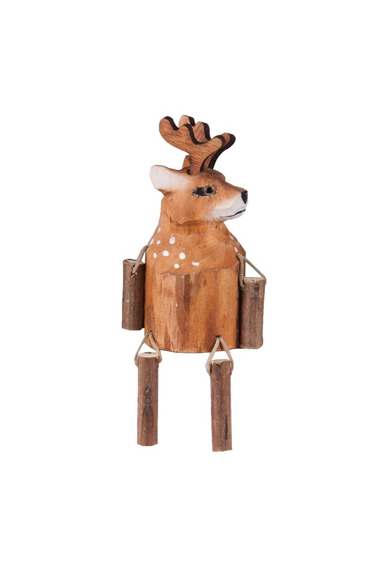 Woodland Animal Figure Assortment of 3, Alternate, color, brown