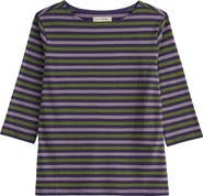 Seasalt Cornwall Sailor Stripe Organic Cotton Top