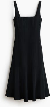 H&M Flared-skirt Midi Dress