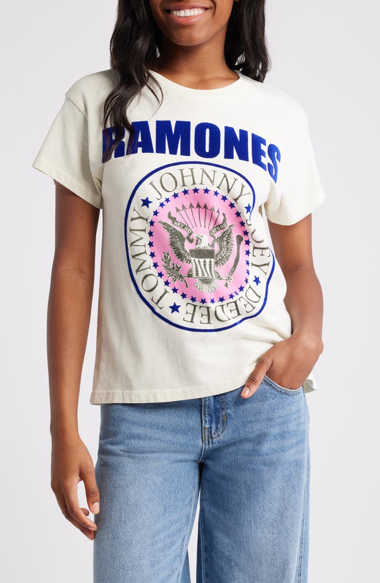 Daydreamer Ramones Cotton Graphic T-Shirt, Main, color, 