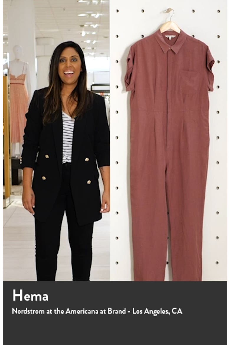 Tie Waist Crop Jumpsuit video