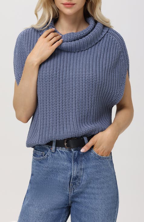 Lightweight cowl neck sweater best sale