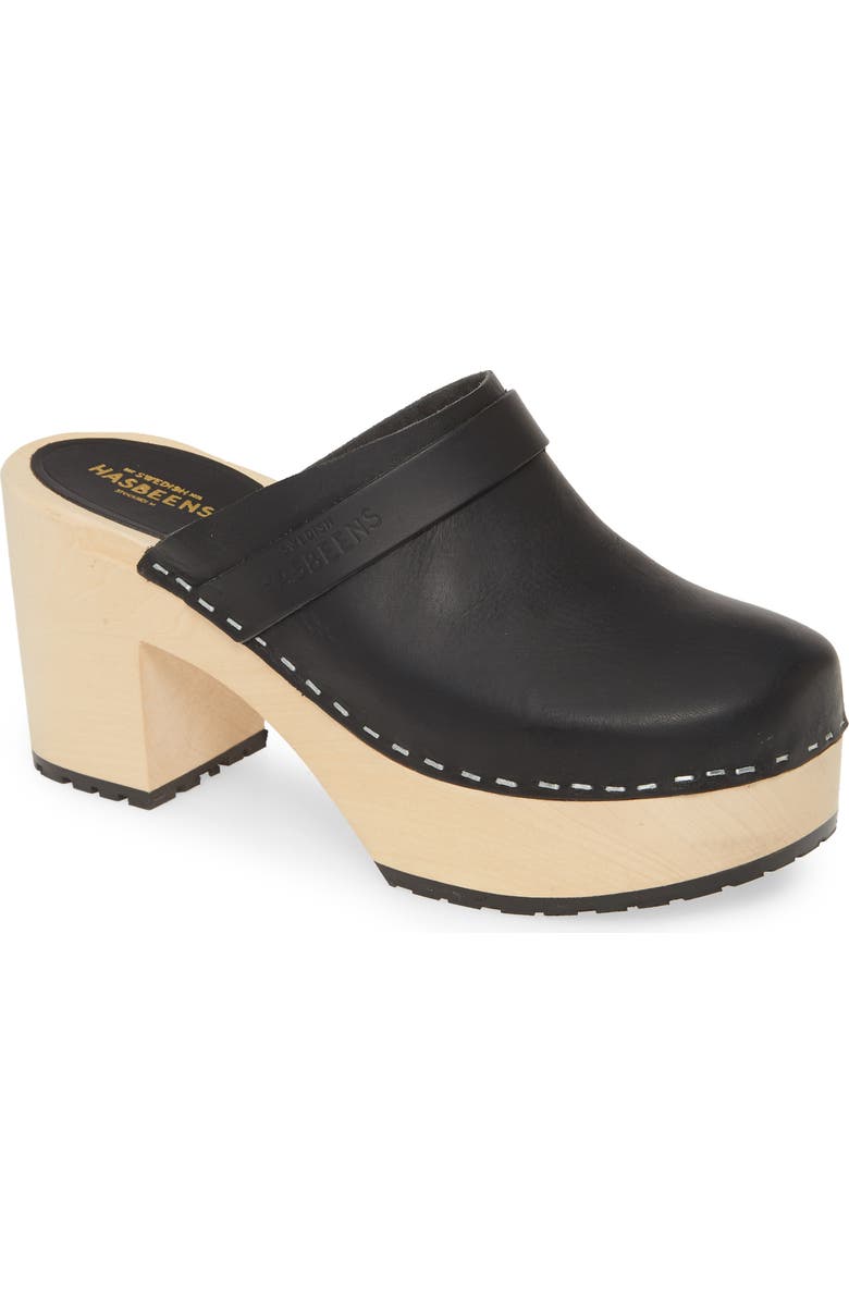 Swedish Hasbeens Louise Clog, Main, color,
