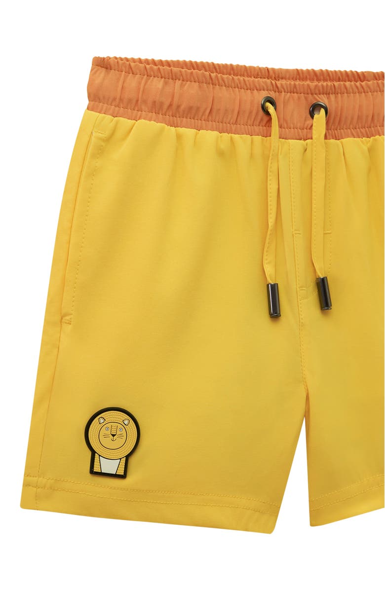 Roarsome Cub Swim Trunk, Alternate, color, Yellow