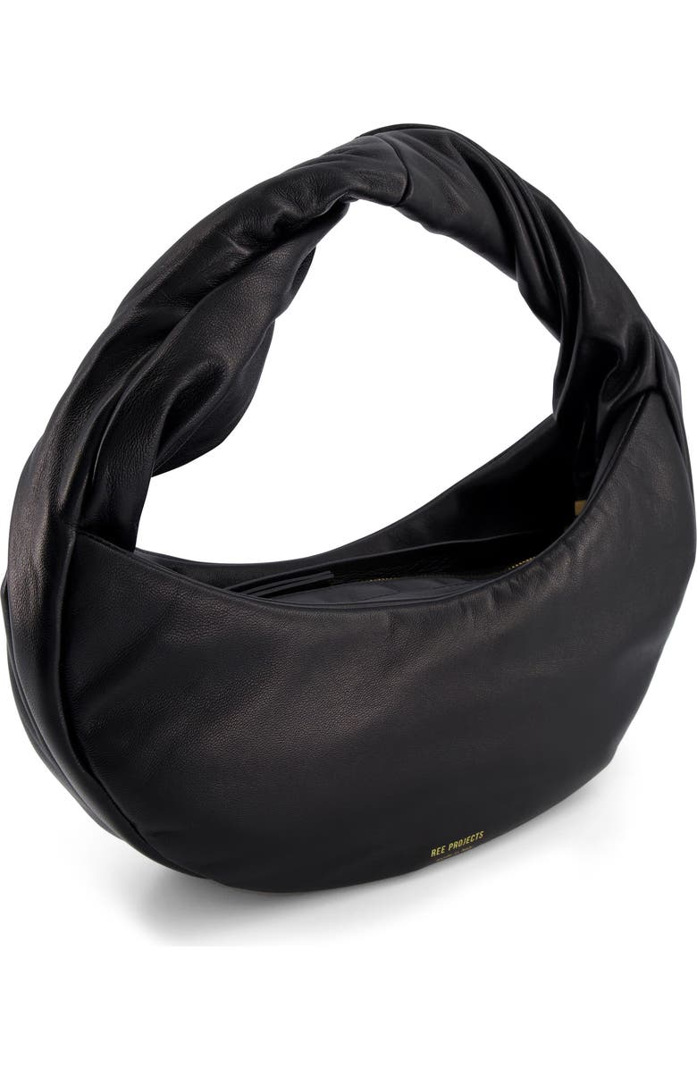 Ree Projects Mini Wyn Calfskin Leather Hobo Bag, Alternate, color,