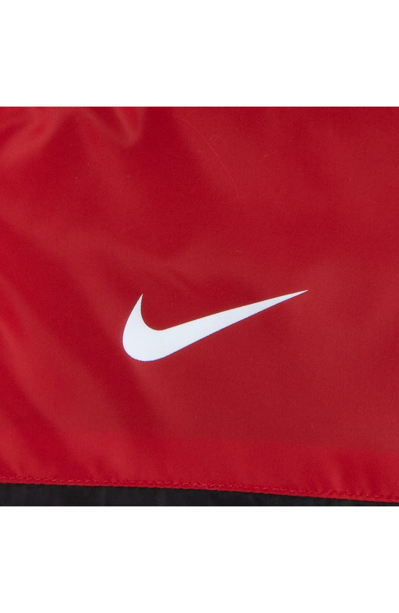 Nike Kids' Just Do It Fleece Lined Windrunner Jacket, Alternate, color, University Red