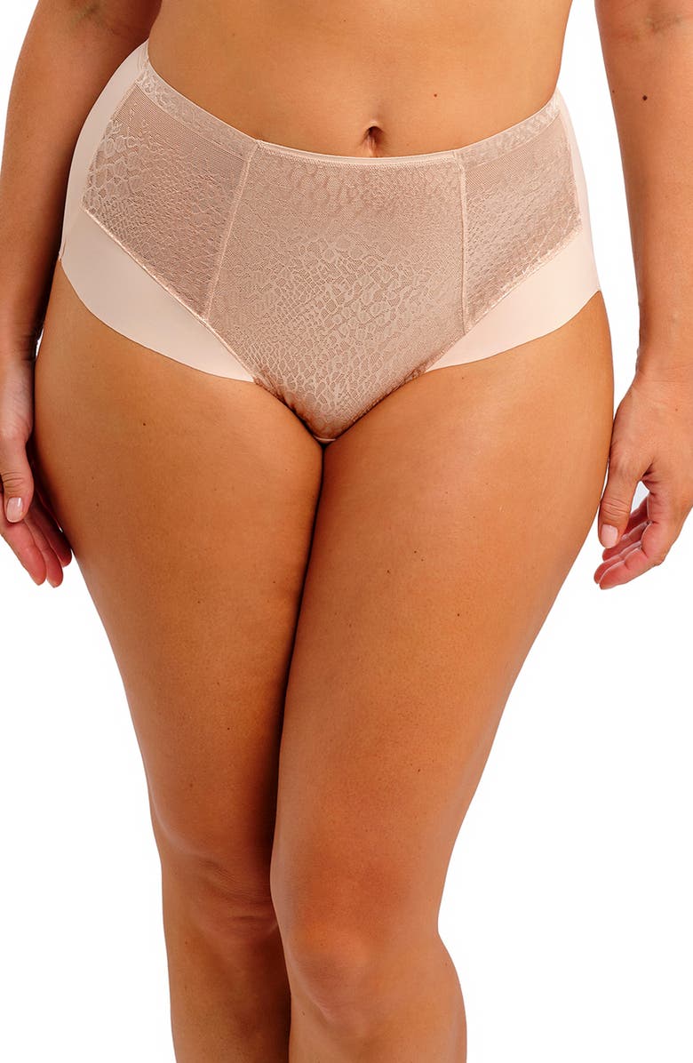 Fantasie Envisage High Waist Briefs, Main, color, Natural Beige