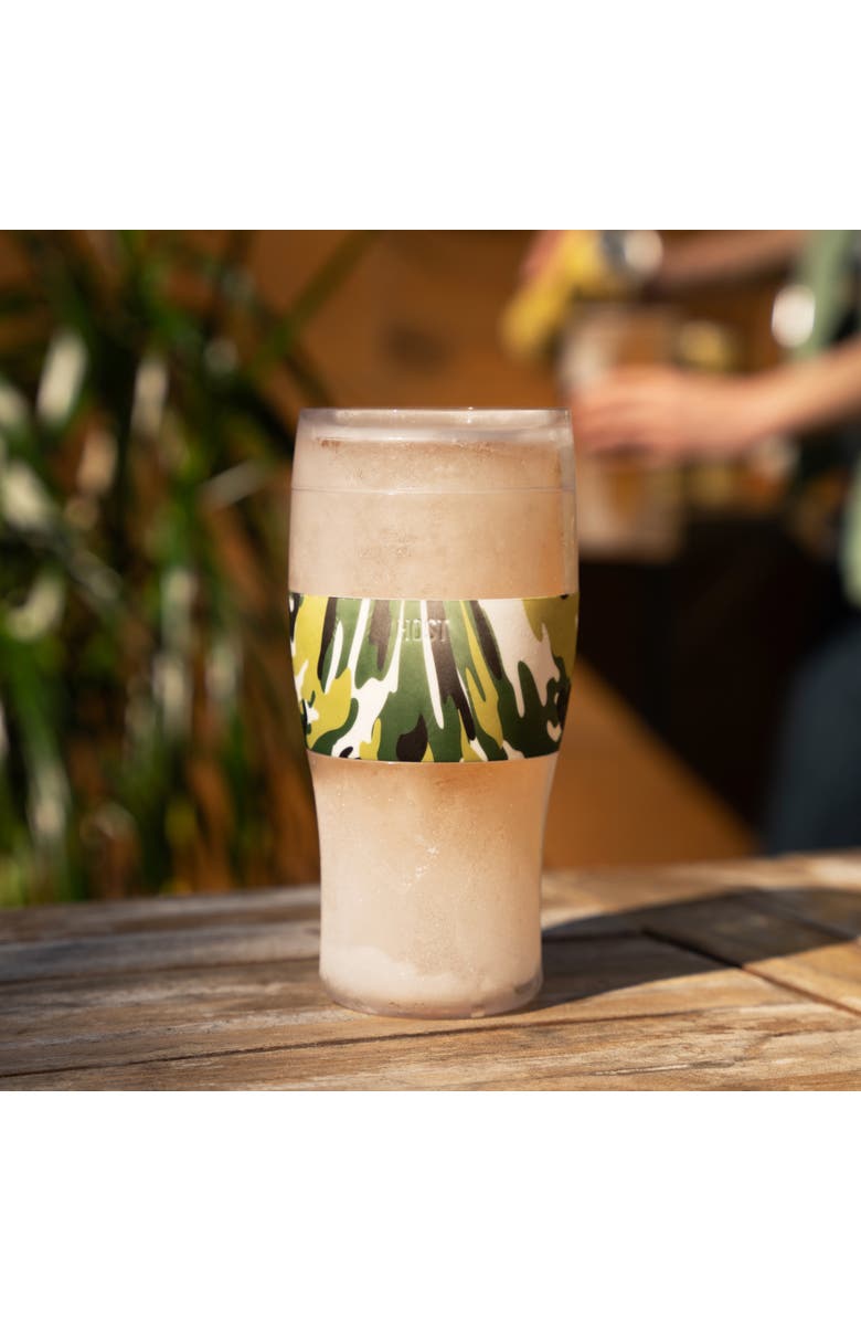 HOST Beer FREEZE Cooling Cup, Alternate, color, Green Camo
