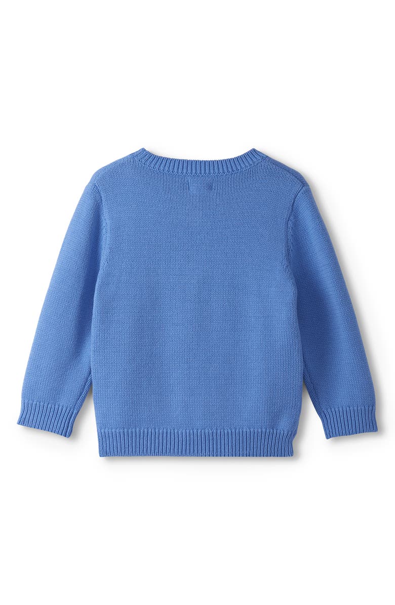 Hatley Polar Bear Crewneck Sweater, Alternate, color, Blue