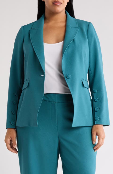Green Plus-Size Jackets & Blazers | Nordstrom Green Plus-Size Jackets & Blazers | Nordstrom