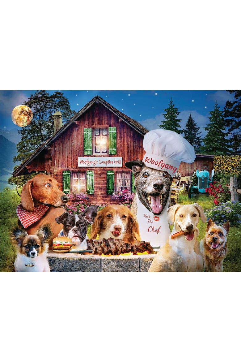 Wolfgang's Campfire 300 piece Jigsaw Puzzle for Adults, Alternate, color, Multicolor