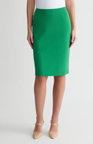 KASPER Zip Pencil Skirt