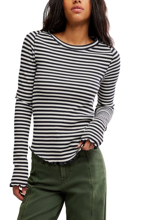 Easy Does It Striped T-Shirt