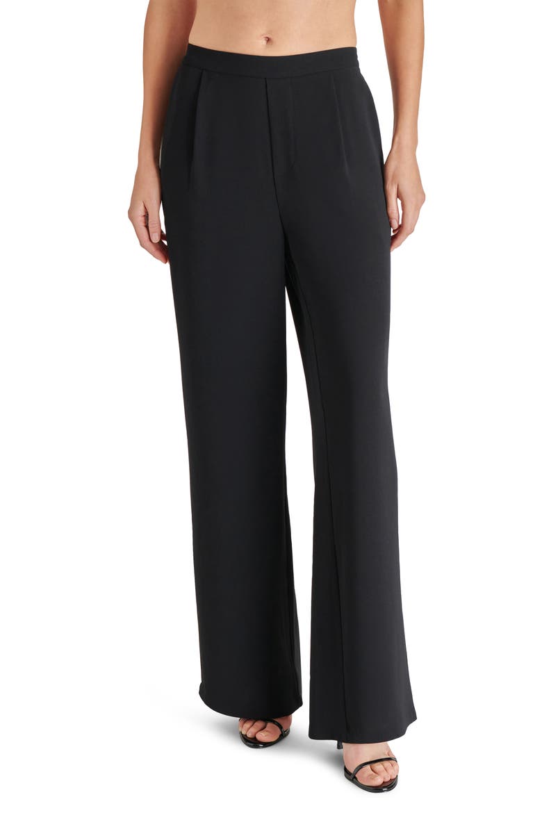Payton Wide Leg Pants, Main, color, BLACK