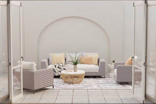 Mad Mats New Wrought Iron Cool Silver