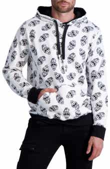 KARL LAGERFELD PARIS Armour Karl Cotton Hoodie