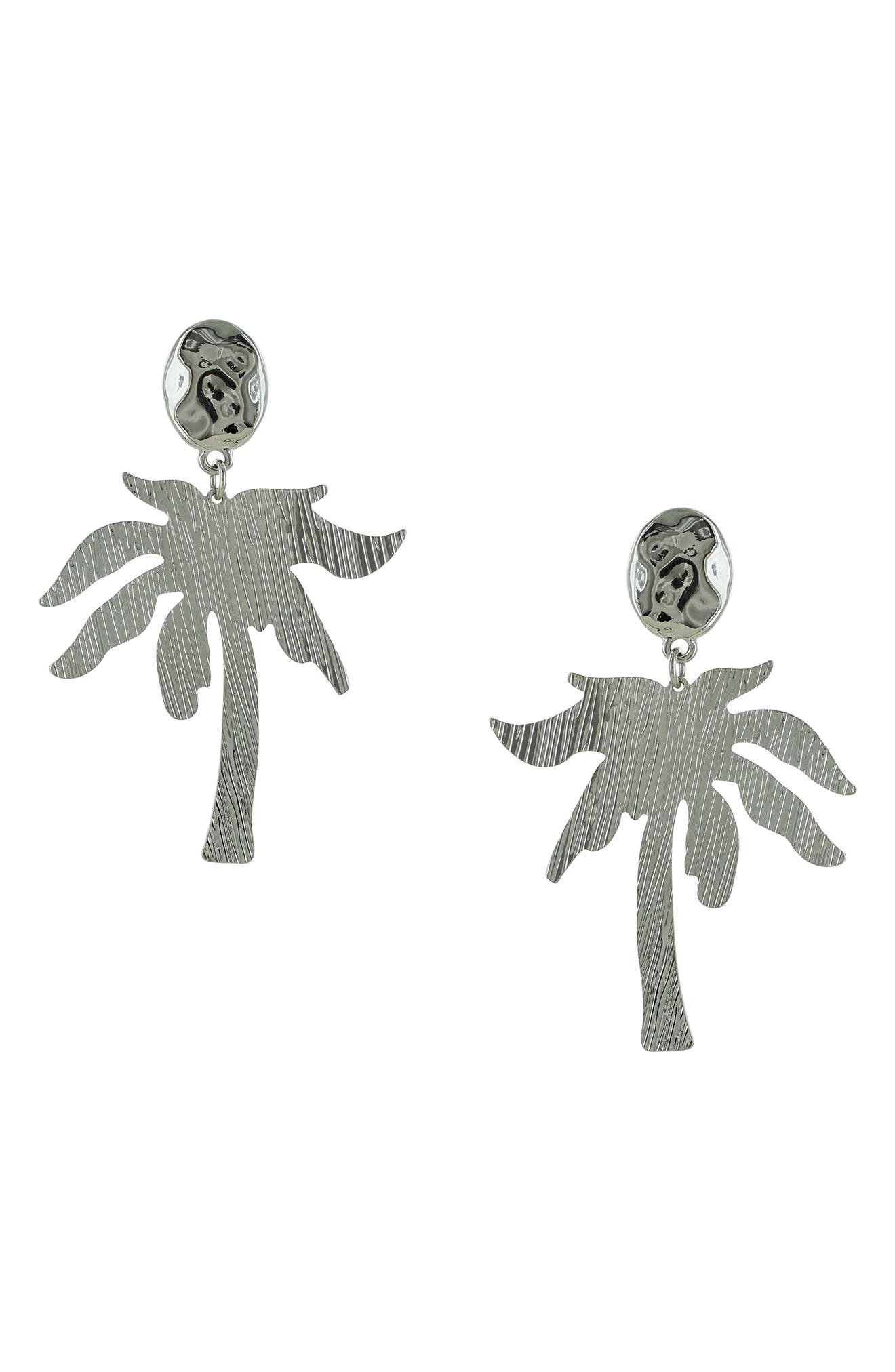 Palm Paradise Drop Earrings