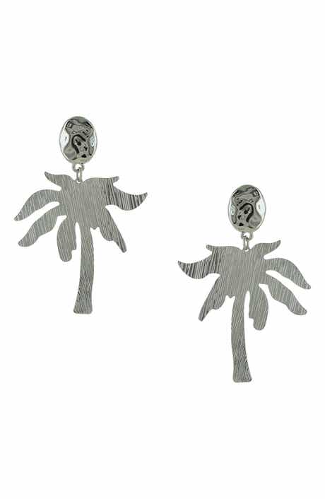 Palm Paradise Drop Earrings