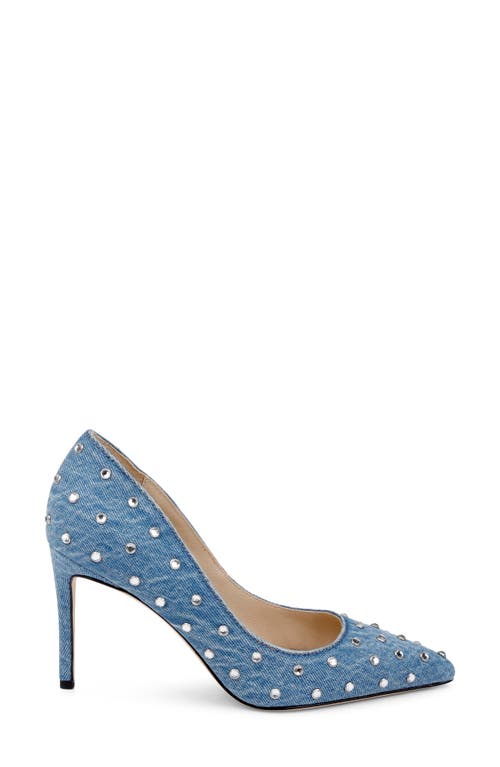 L Agence L'agence Lydie Pointed Toe Pump In Blue