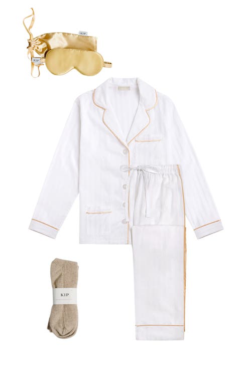 Premium Cotton Long Pajama Gift Set
