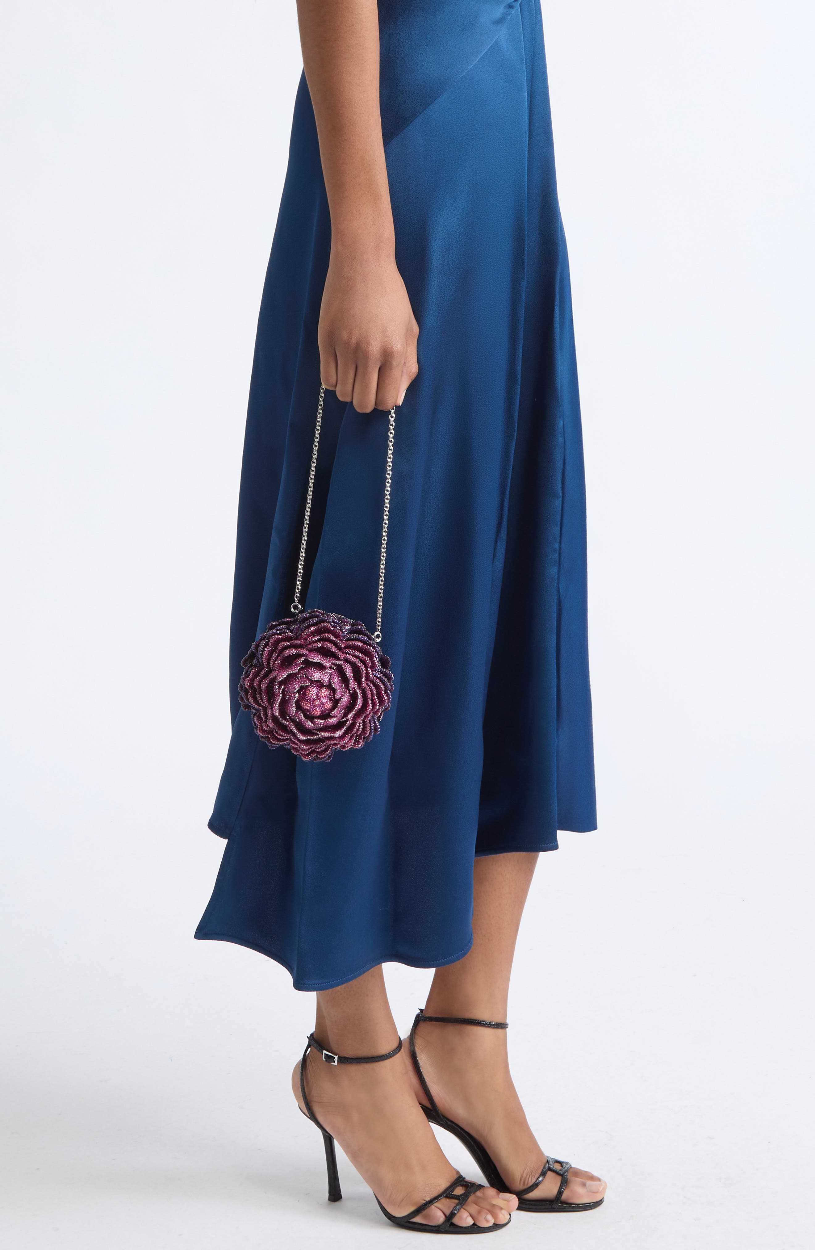 Belladonna Peony Clutch, Alternate, color, SILVER AMETHYST MULTI
