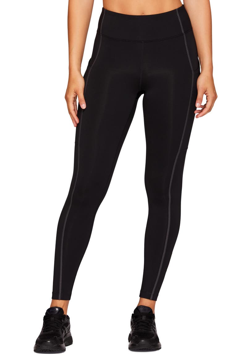 Thermopolis Training Tights, Main, color, BLACK GRAPHITE