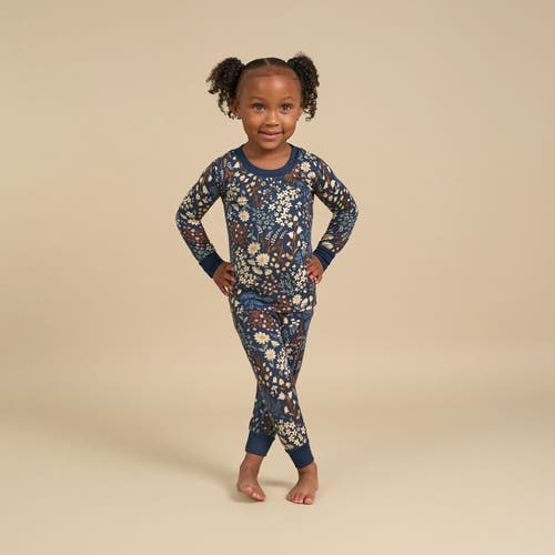 Modern Moments™ By Gerber Hacci Pajama Top & Pant Set In Navy Floral