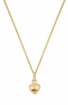 Bony Levy 14K Yellow Gold Puffy Heart Pendant Necklace