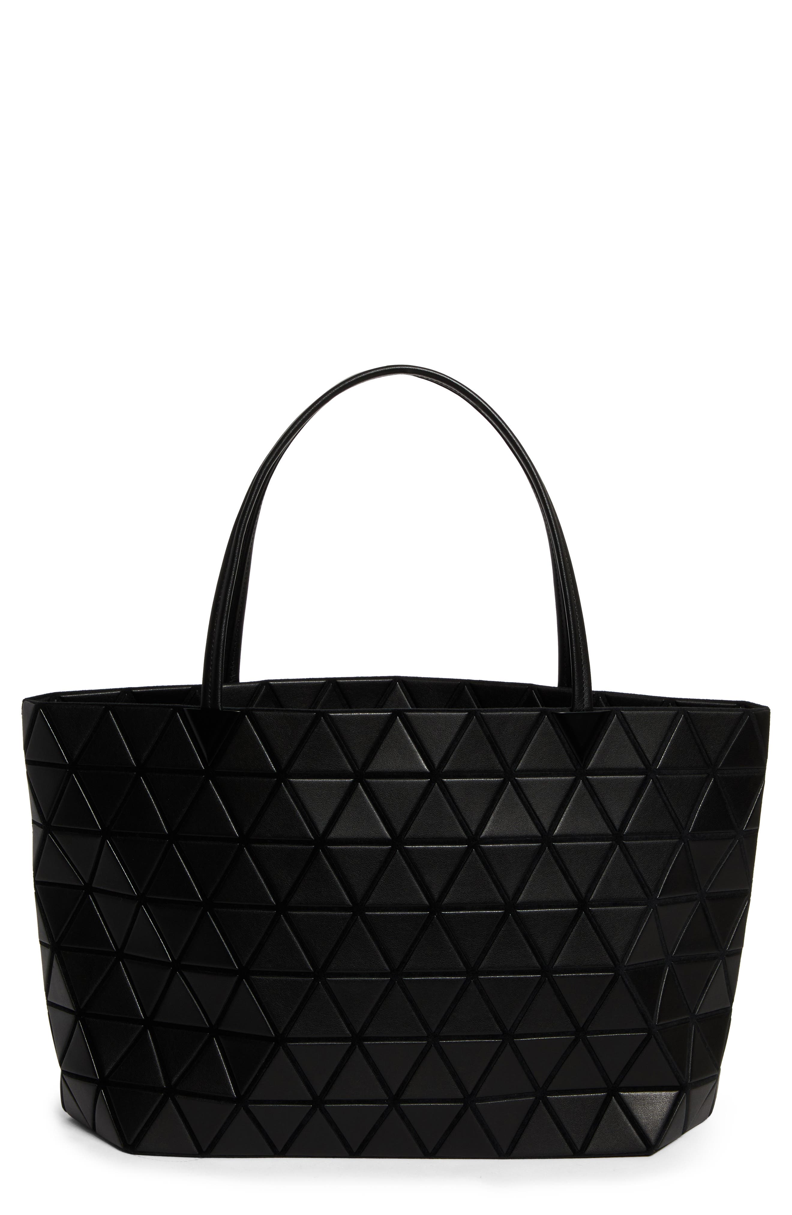 Bao Bao Issey Miyake Bateau Matte Prism Tote, Main, color, Matte Black