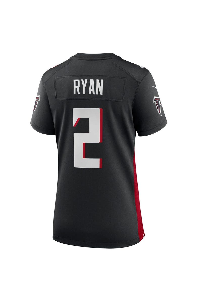Nike Women's Nike Matt Ryan Black Atlanta Falcons Player Game Jersey, Alternate, color,