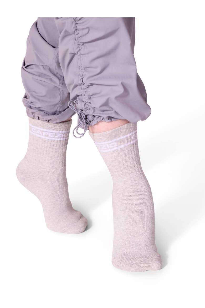 Varsity Crew Sock, Main, color, medium grey