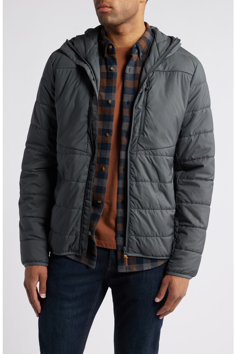 Men's Keb Padded Hoodie, Main, color, BASALT