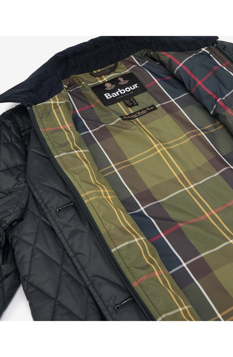 Barbour Constable Quilted Longline Jacket, Alternate, color, 