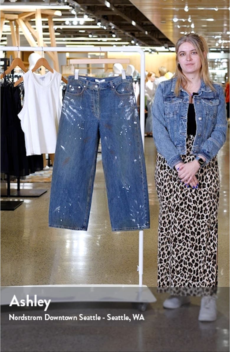 Ankle Wide Leg Jeans, sales video thumbnail