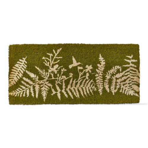 Tag Fern Meadow Coir Mat Natural Doorway Welcome Mat In Green