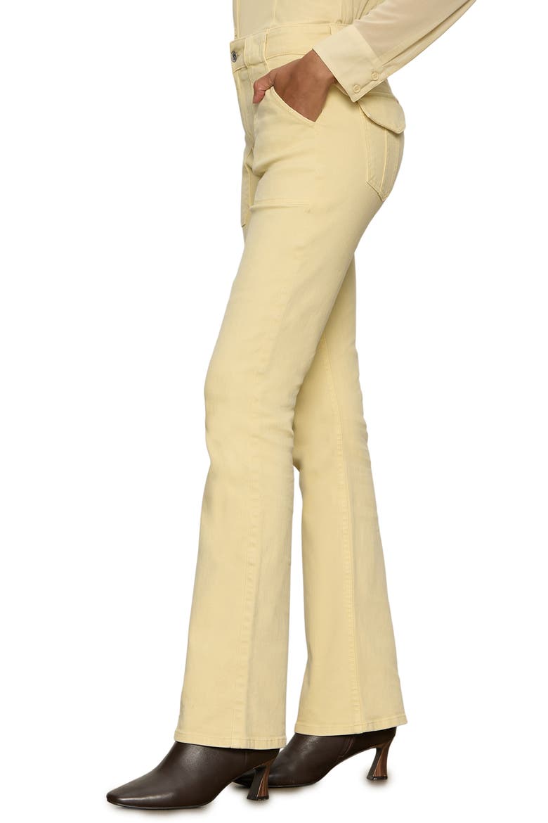 Hayden Utility Bootcut Jeans, Alternate, color, BUTTERCREAM WHITE