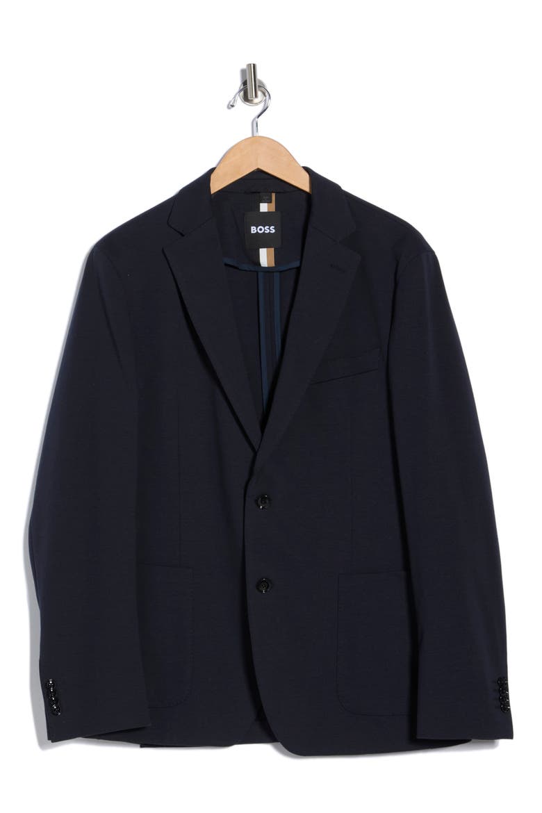 Hanry Cotton Blend Sport Coat, Alternate, color, DARK BLUE